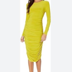 Norma Kamali Body-con rushed dress